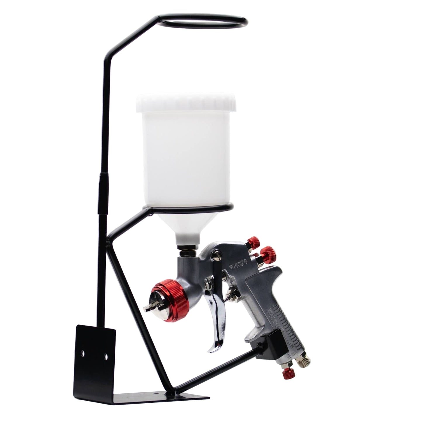 WORKQUIP X1 Steel Gravity Spray Gun Holder Portable