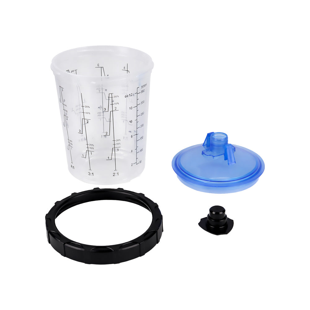 3M Disposable Lids & Liners Kit 400ml 125um Filters Standard PPS Paint Cup Kit