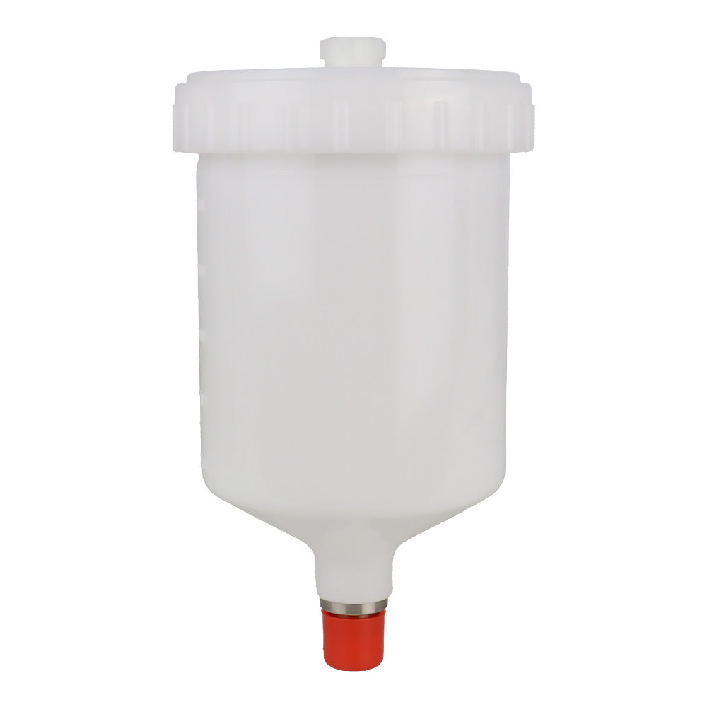 GRP Sata Type Gravity Pot 600ml 3/8 Male Thread Spray Gun Cup