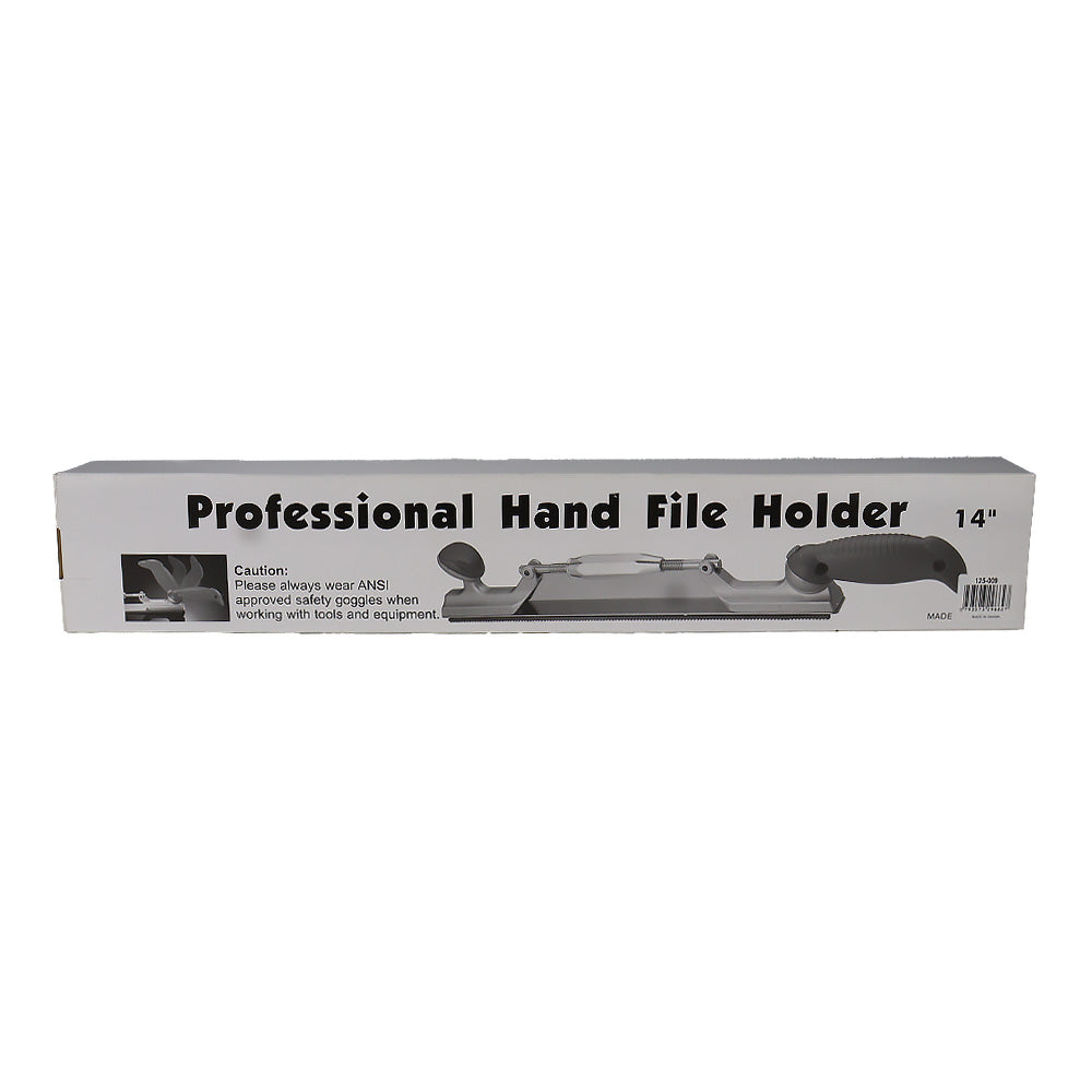 Metal File Holder For 14 Inch File Adjustable Handle Durable Workshop Tool