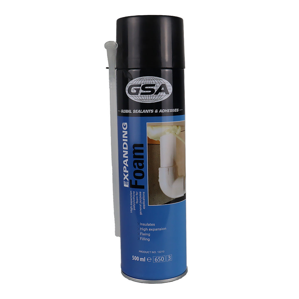 GSA Expanding Foam 500ml Insulation Gap Sealant Polyurethane Spray