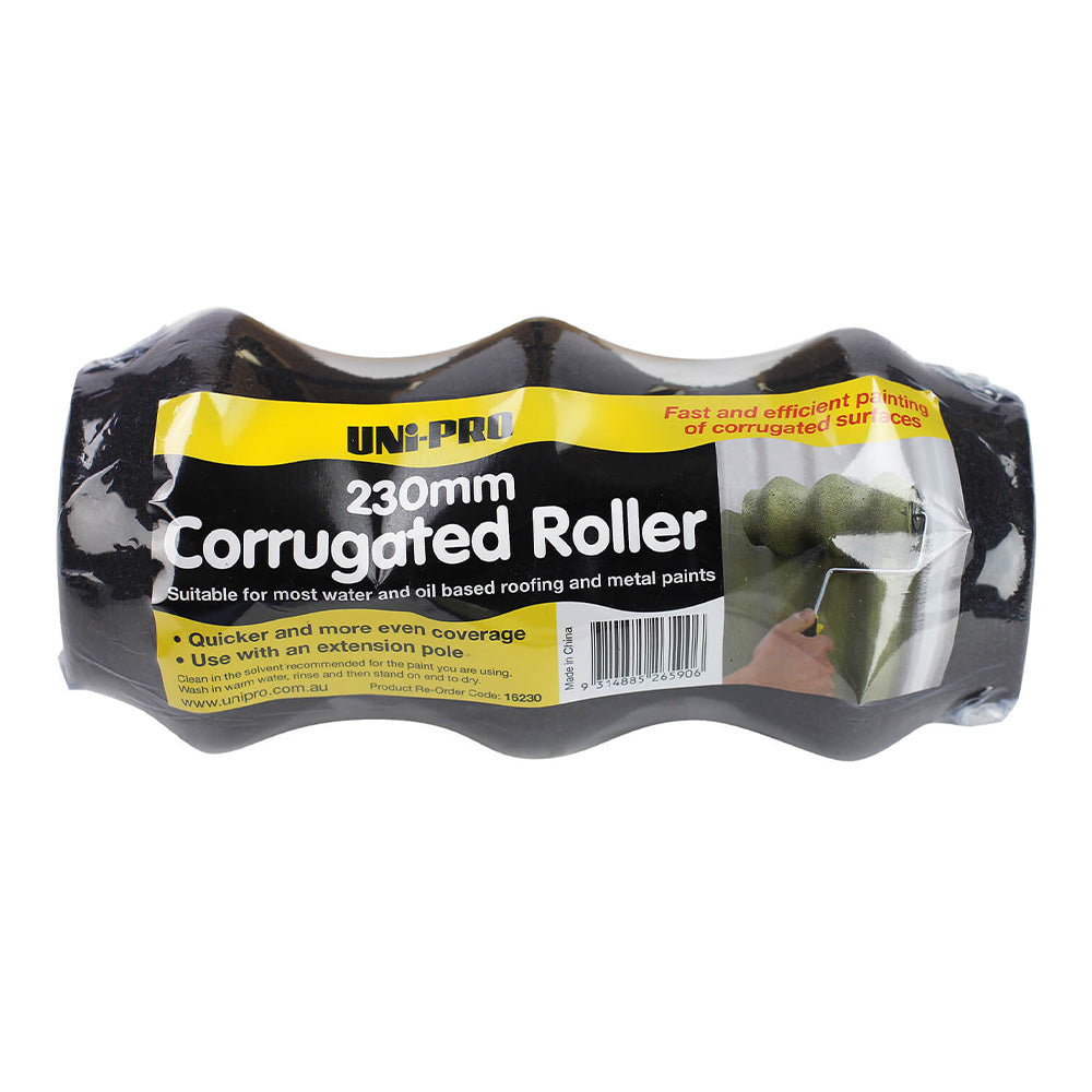 UNI-PRO Corrugated Roof Foam Replacement Cover 230mm Oil Water Based Painting