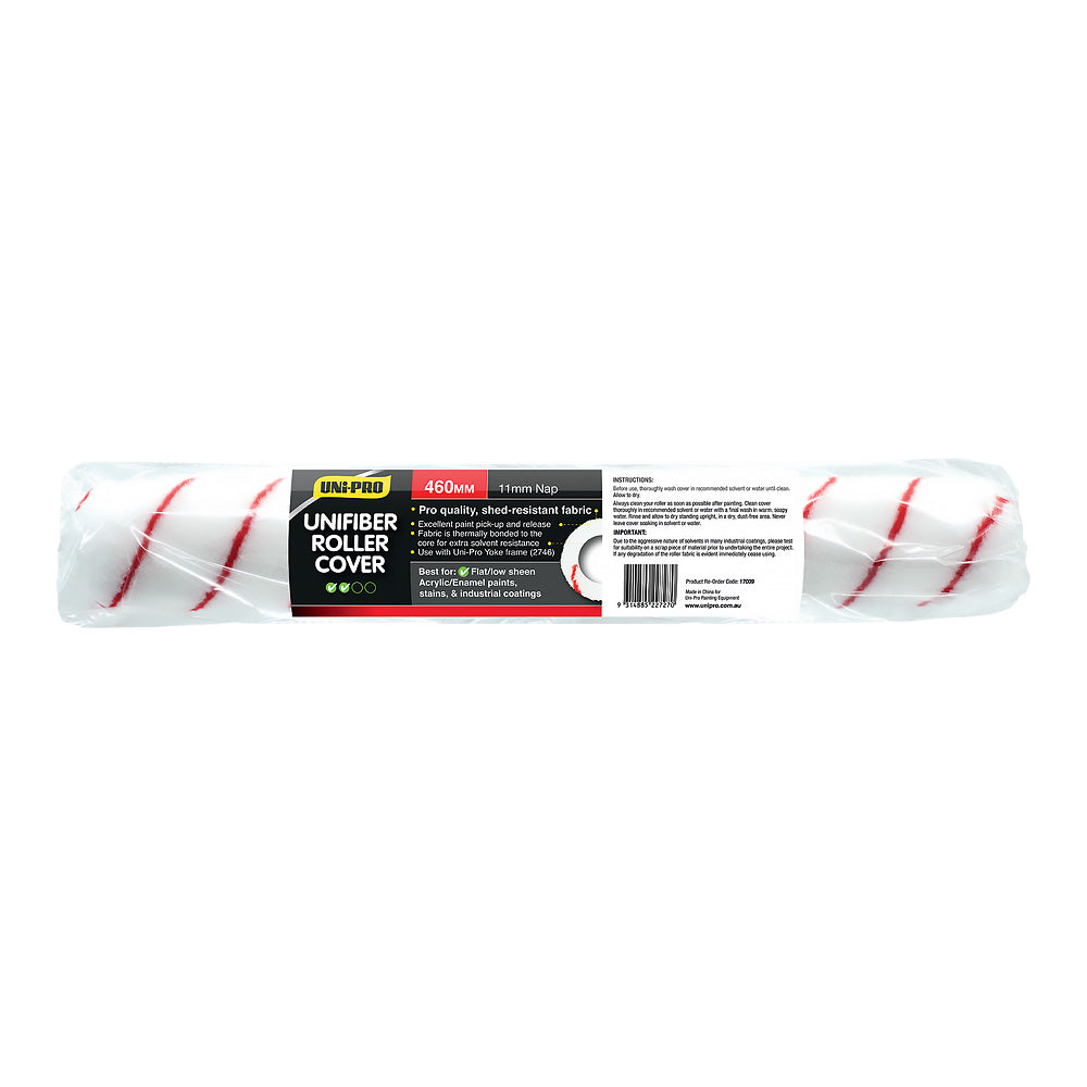UNi-PRO 460mm Unifibre Roller Cover Paint Roller Sleeve