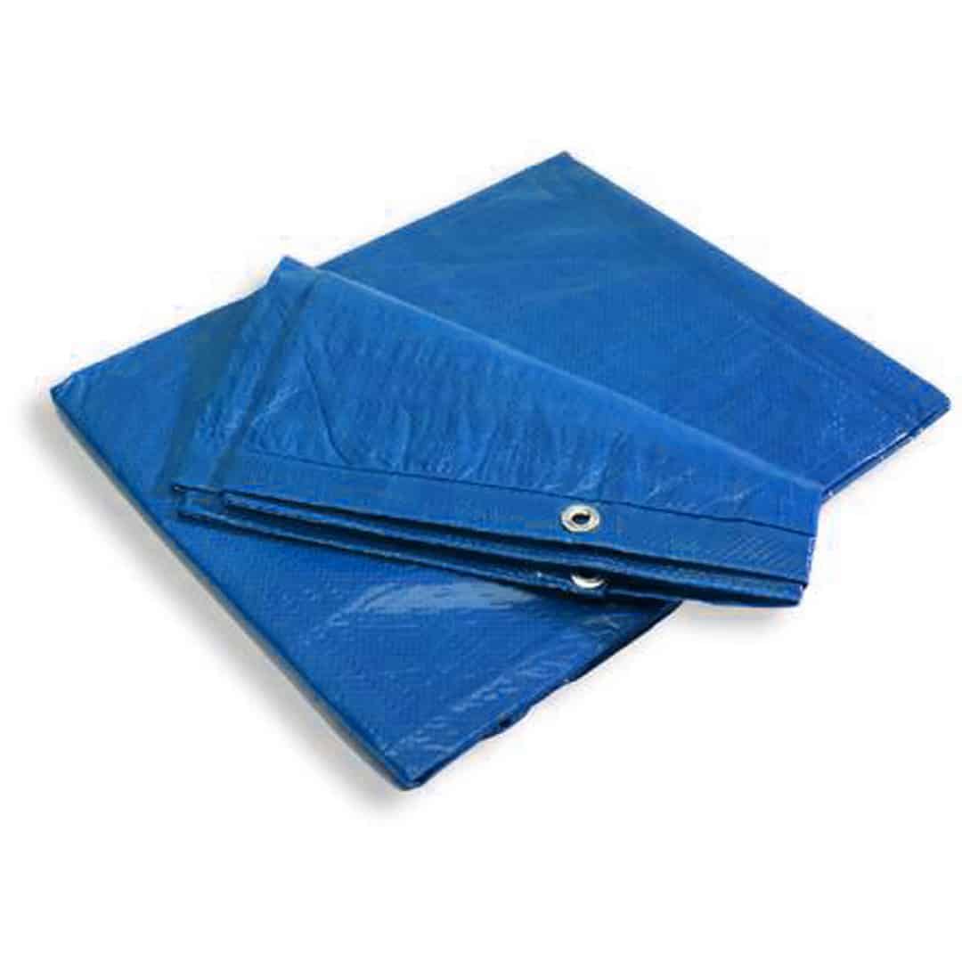 GREENLEAF Tarp Poly Blue 1.8m x 2.4m Waterproof UV Stabilized ...