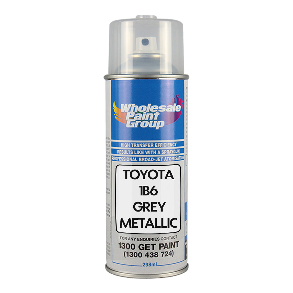 Auto Car Touch Up Spray Paint for Toyota 1B6 Grey Metallic