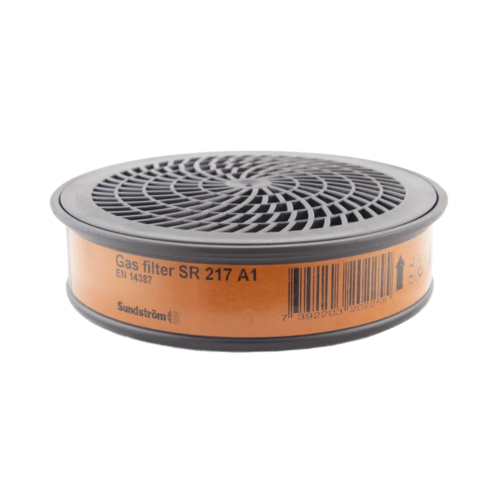SUNDSTROM SR 217 Class A1 Organic Gas & Vapour Filter Black x 1