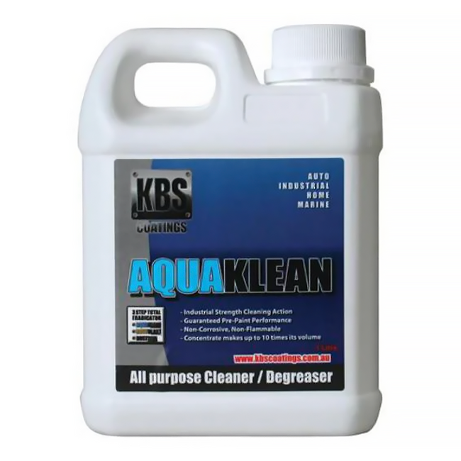KBS Aqua Klean 1L All Purpose Water Based Powerful Cleaner Degreaser Concentrate