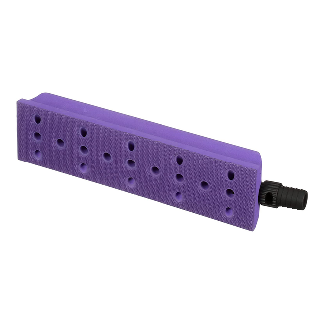 3M 35827 Hookit Flexible Sanding Block 273mm x 67mm Dust Free Vacuum Purple