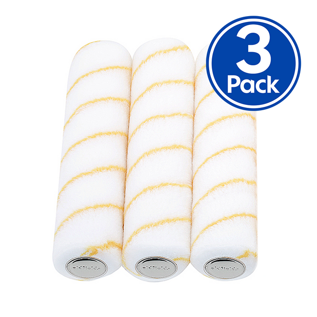OLDFIELDS Tradesman Paint Roller Covers 12mm x 270mm x 3 Pack Economical