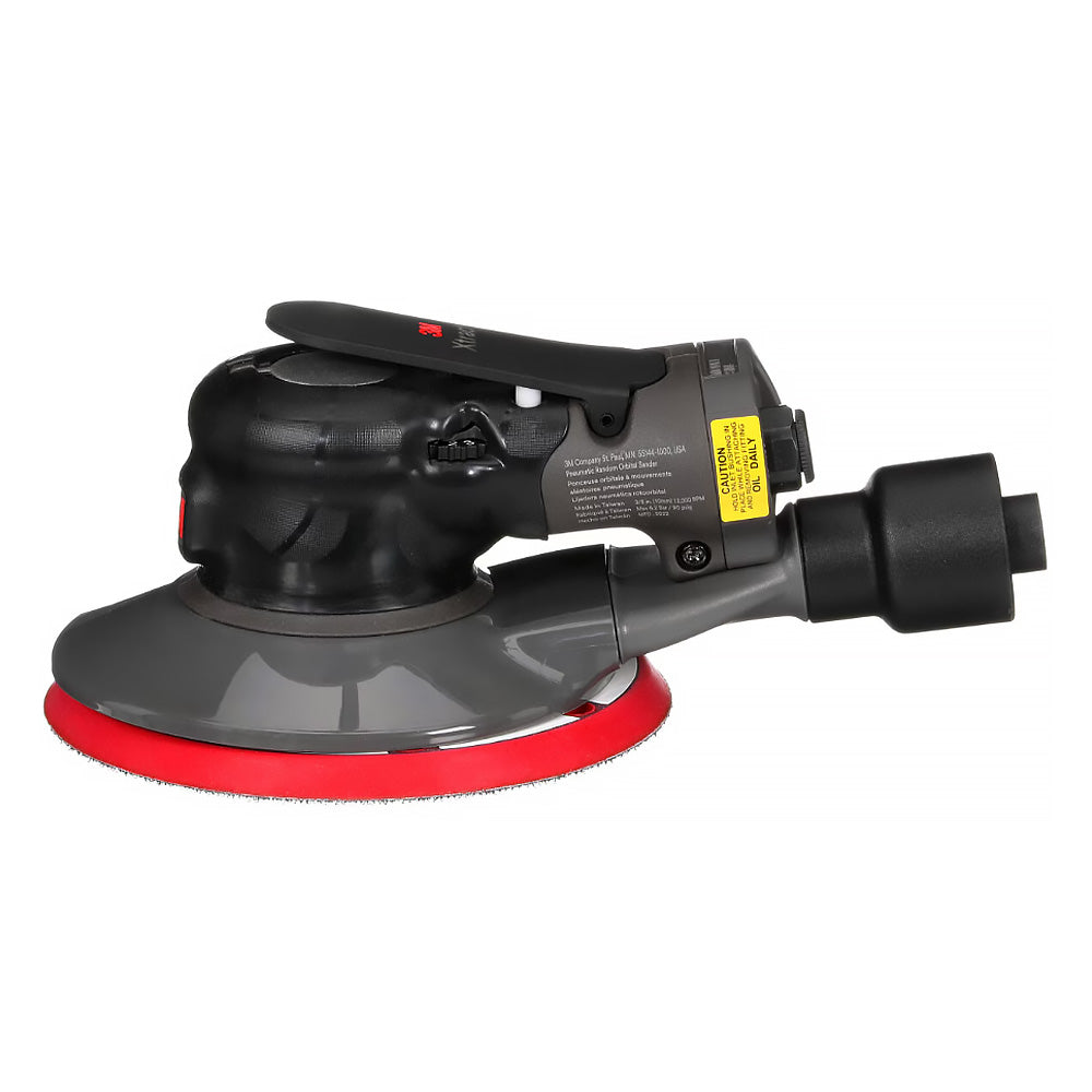3M Xtract Pneumatic Random Orbital Sander 150mm 88959 Self Generated Vacuum 8mm Orbit