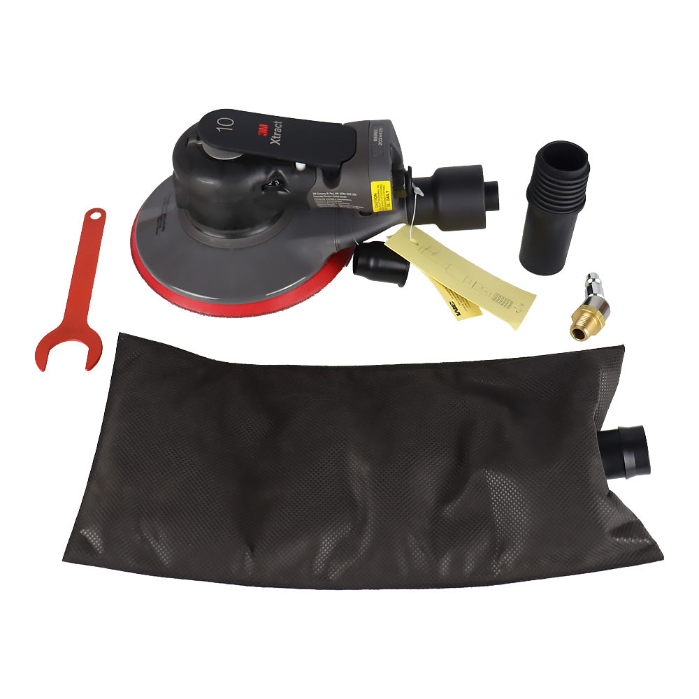 3M Xtract Pneumatic Random Orbital Sander 150mm 10mm Orbit SGV