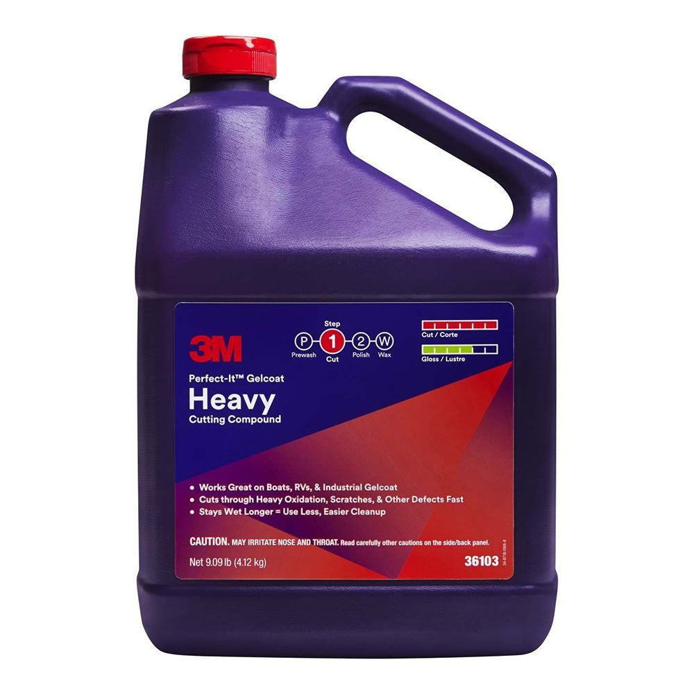 3M 36103 Perfect-It Gelcoat Heavy Cutting Compound 3.78L Boat RV Industrial