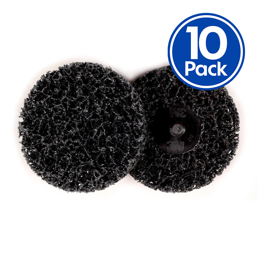 3M Scotch-Brite Roloc TR Coating Removal Disc Black 50mm x 10 Pack Extra Coarse