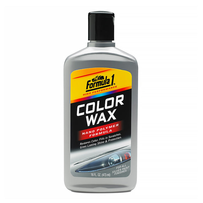 FORMULA 1 High Performance Automotive Colour Wax for Silver Paints 473ml