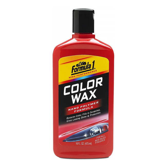 FORMULA 1 High Performance Automotive Colour Wax for Red Paints 473ml
