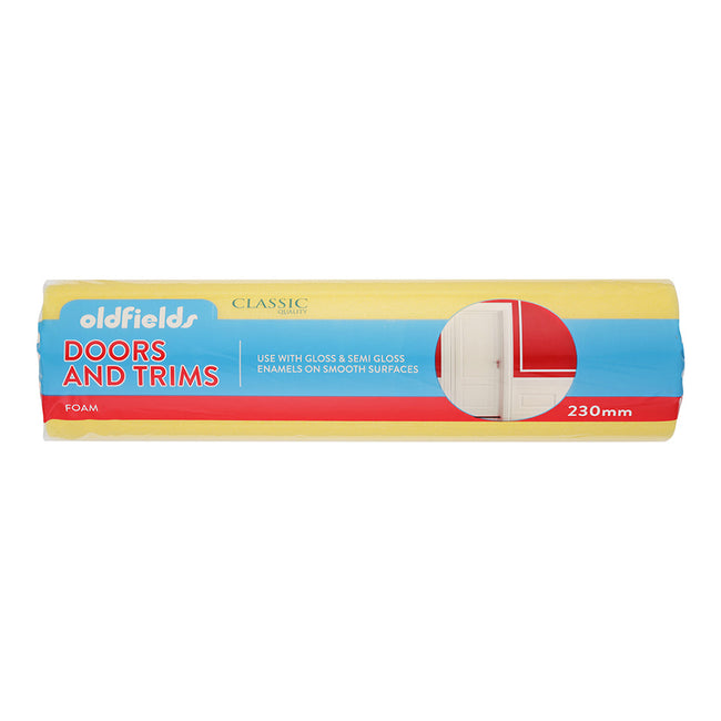 OLDFIELDS Classic Foam Roller Cover 230mm Doors & Trims For Oil Waterbased Paint
