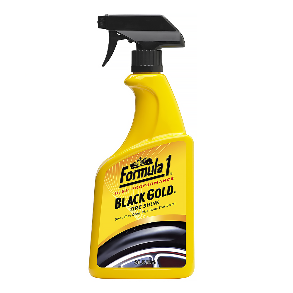 FORMULA 1 High Performance Black Gold Tire Shine 680ml Car Care Auto Detailing