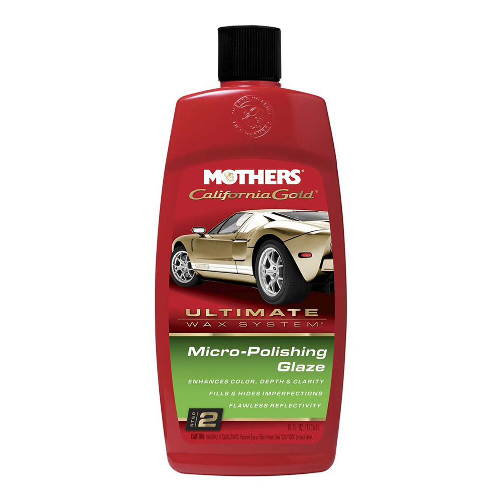 MOTHERS California Gold Micro-Polishing Sealer & Glaze 473ml Ultimate Wax Polish Paint