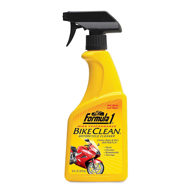 FORMULA 1 Bike Clean High Performance Motorcycle Cleaner 473ml Spray Bottle
