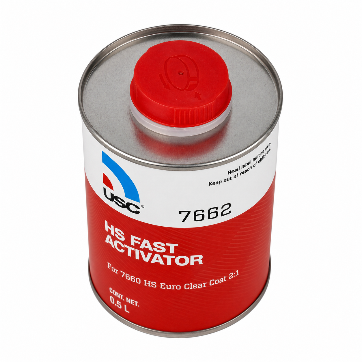 USC 7662 Fast Activator For 7660 HS Clear Coat 500ml