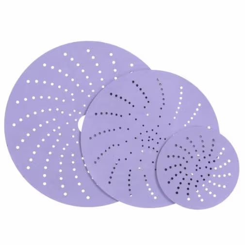 3M 31485 Cubitron Clean Sanding Hookit Sanding Disc 150mm 500 Grit x 50 Pack