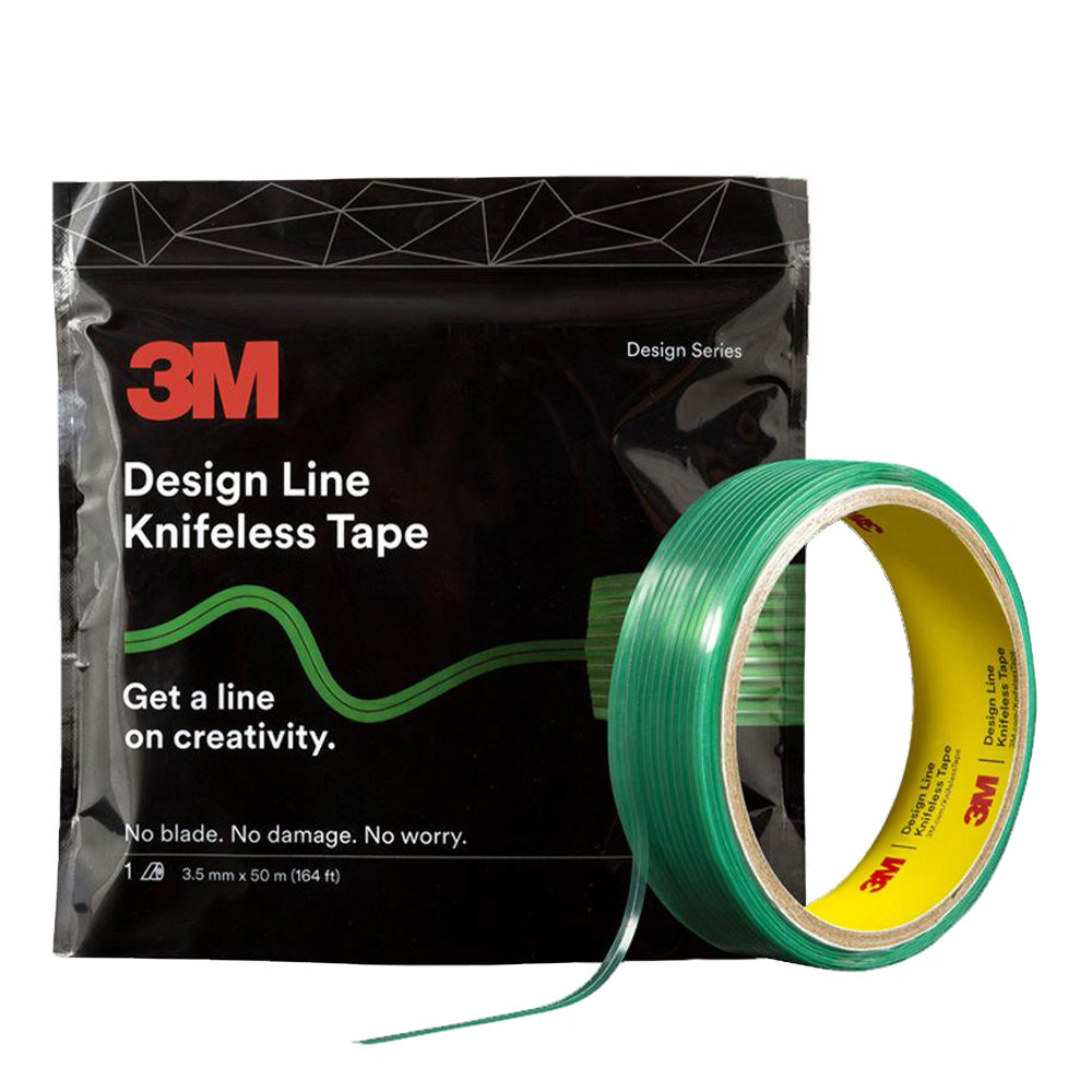 3M Design Line Knifeless Tape KTS-DL1 Green 3.5mm x 50m