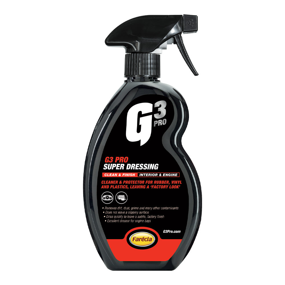 FARECLA G3 Pro Super Dressing 500ml Silicone Free Engine Bay Dressing