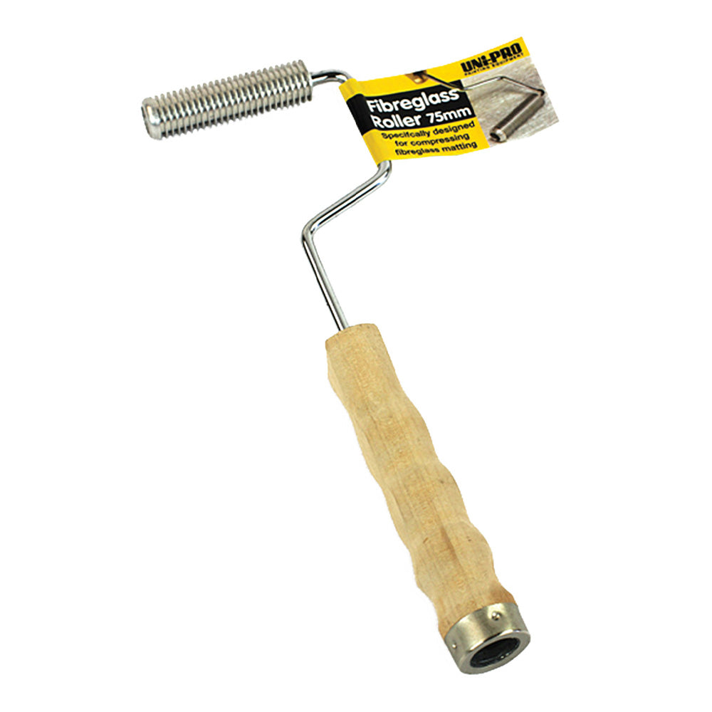 UNIPRO 75mm Fibreglass Compression Roller Remove Air Bubbles