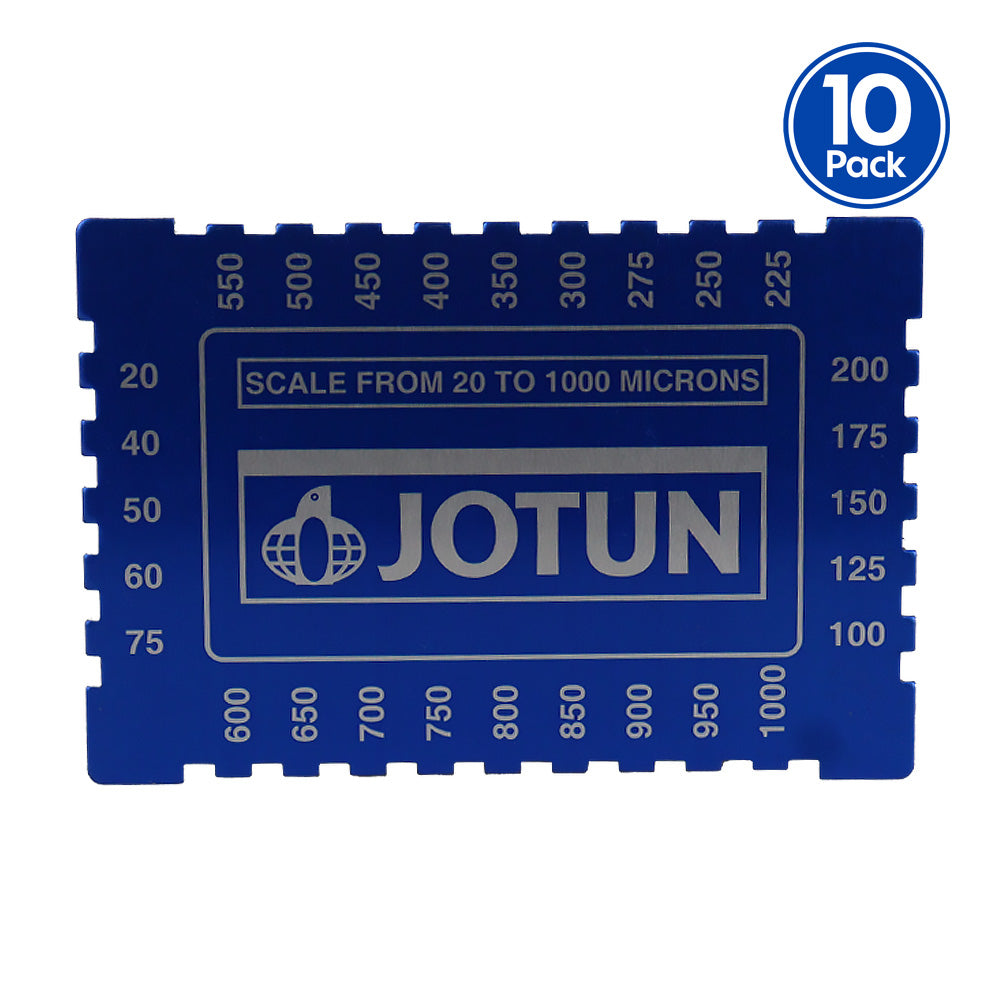 JOTUN WFT Gauge 20–1000 Microns 10 Pack Wet Film Thickness Tool