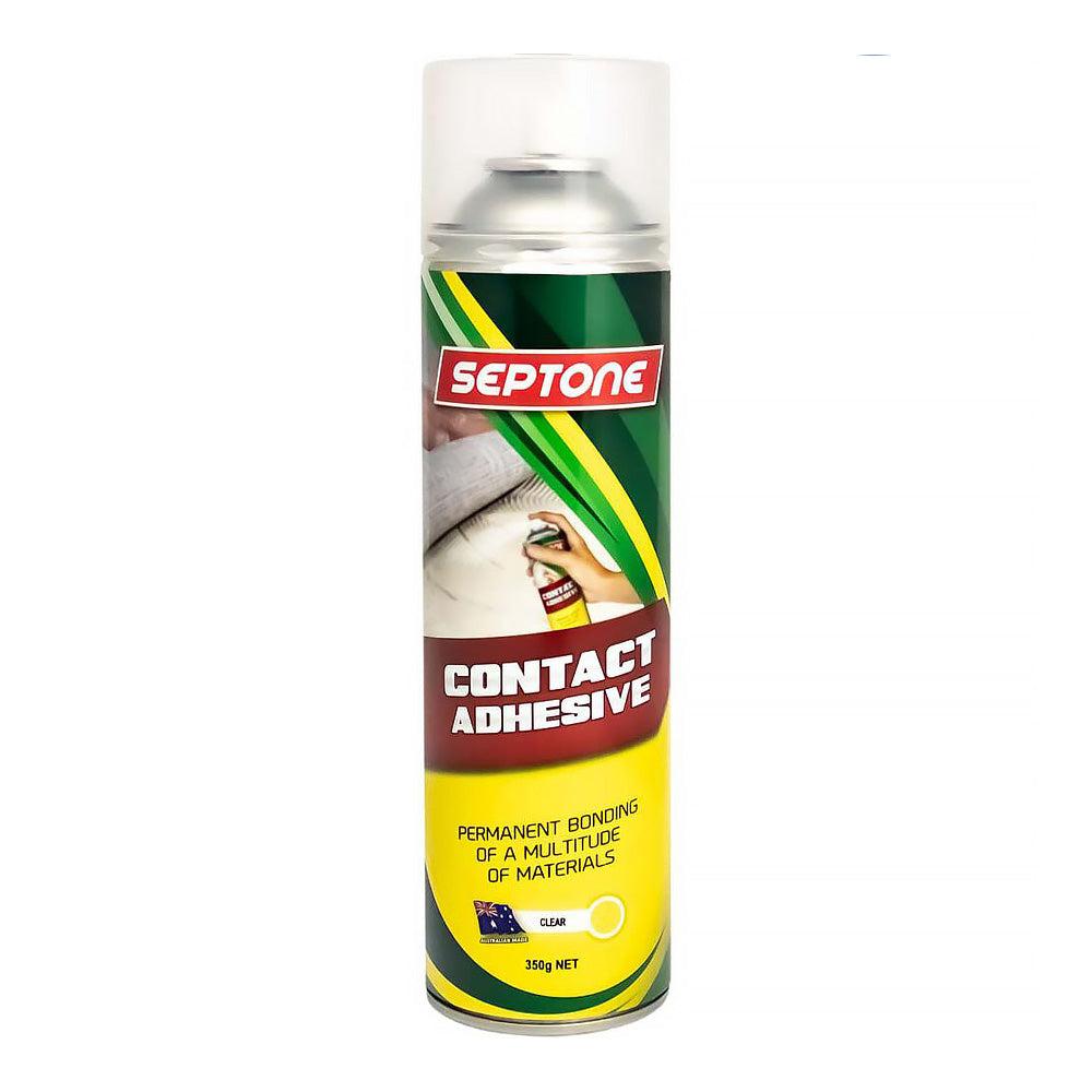 SEPTONE Spray On Contact Adhesive Car Interior Plastic Vinyl Carpet 350g