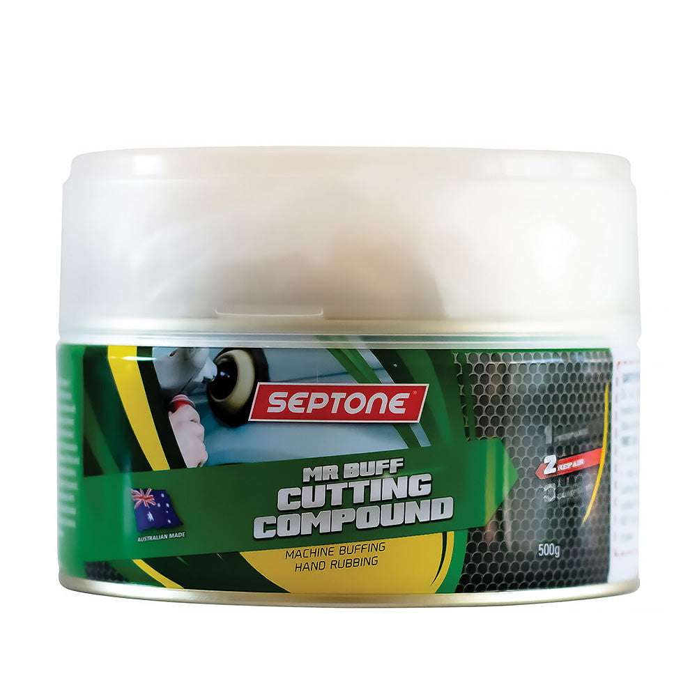 SEPTONE Mr Buff Rapid Cutting Compound Paste 500g Automotive Industrial Marine