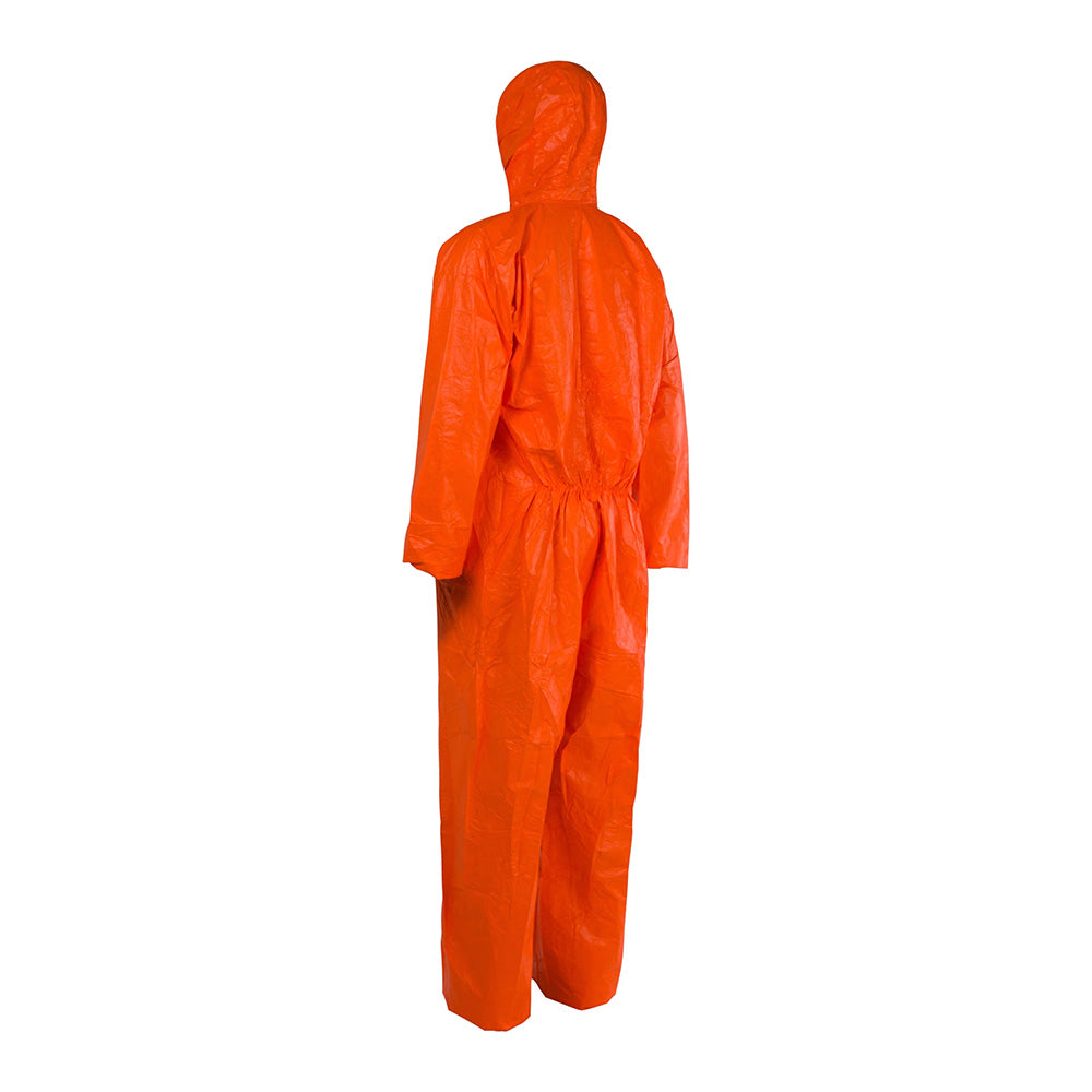 DUPONT Tyvek 500 Protective Overall Suit Orange CAT III Disposable Coverall