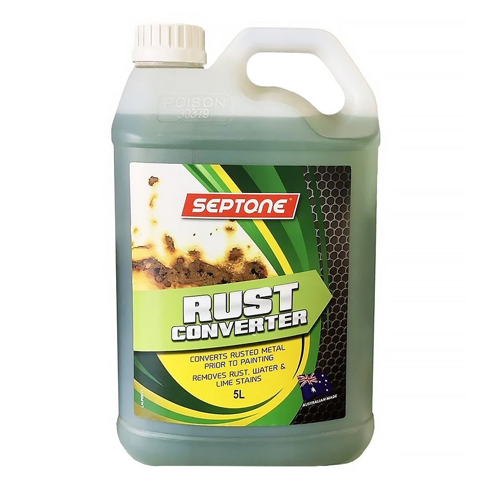 SEPTONE Industrial Rust Converter 4L Pre Paint Rust Treatment