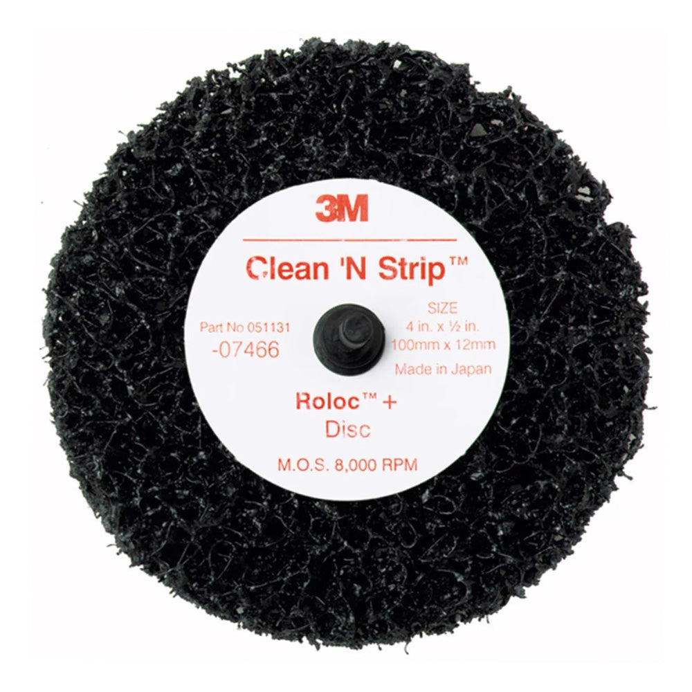 3M 07466 Scotch-Brite Roloc Clean & Strip Disc 100mm 4" Purple