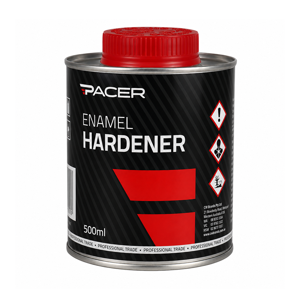 PACER Enamel Hardener 500ml Automotive Paint Additive Gloss Durability