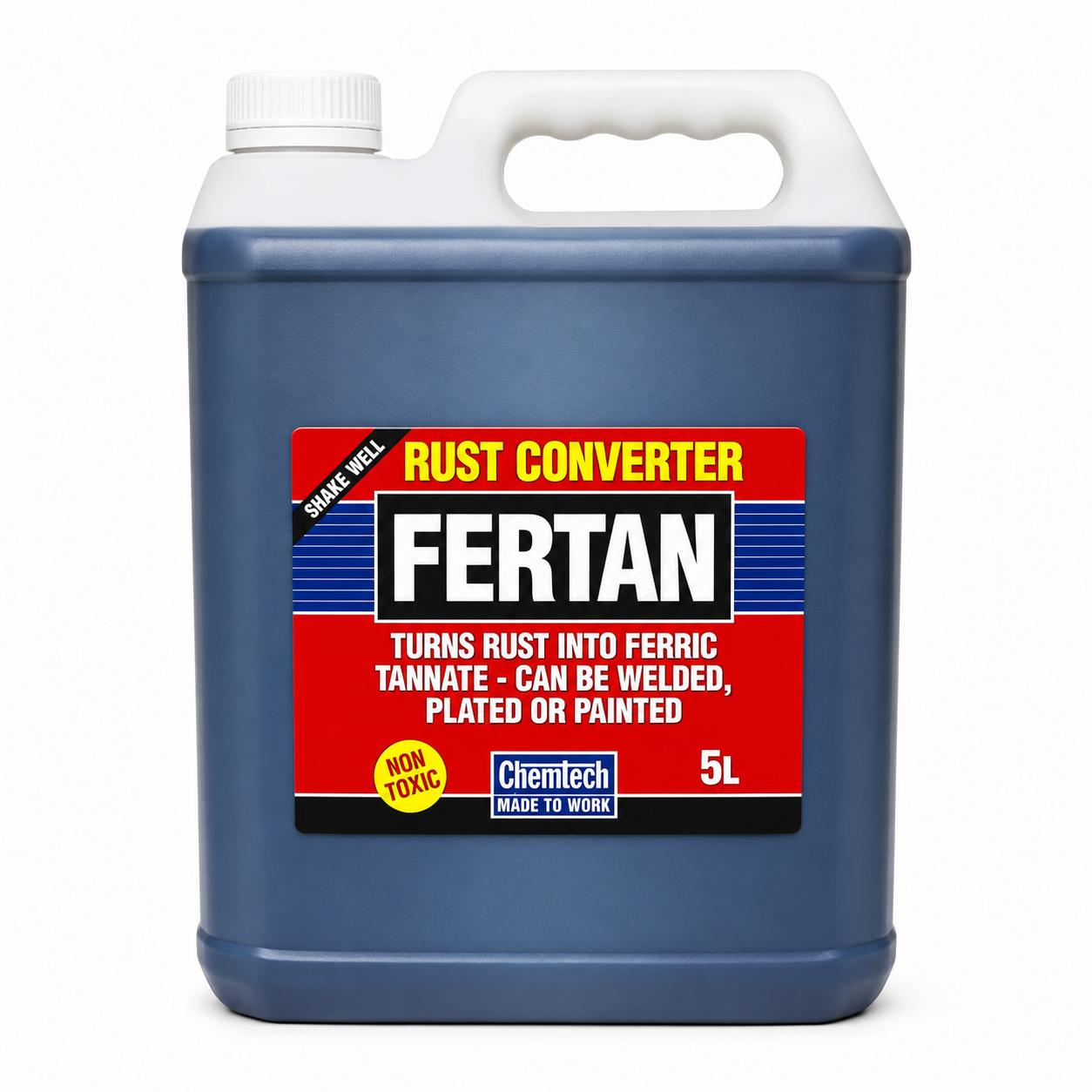 CHEMTECH Fertan Rust Converter 5L Metal Rust Treatment Paintable