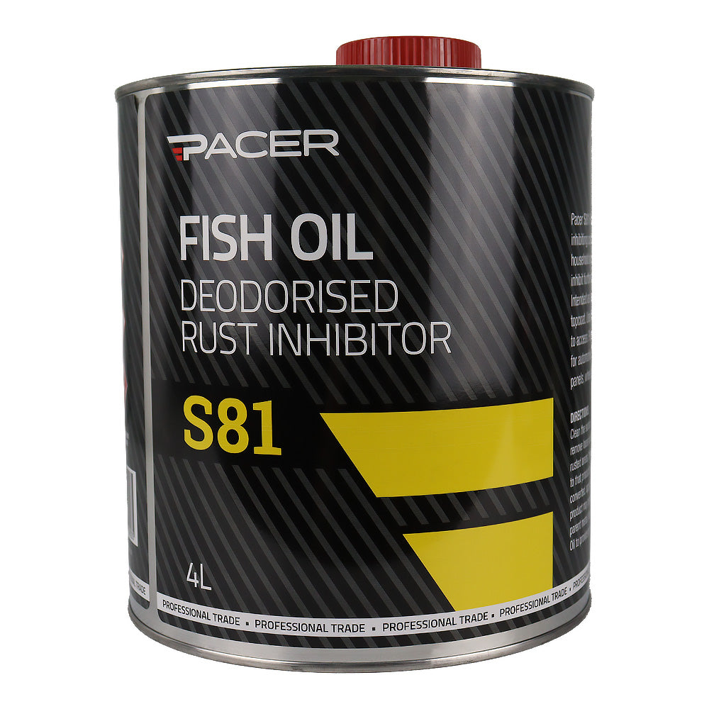 PACER S81 Fish Oil Deodorised Rust Inhibitor 4L Corrosion Protection Automotive