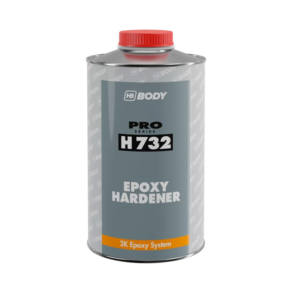 HB Body H732 Epoxy Hardener 250ml Use With P989 Primer & P988 Chassis Coat
