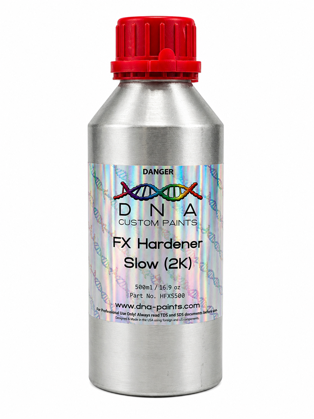 DNA FX Slow Hardener 500ml 2K Automotive Clear Coat Hardener