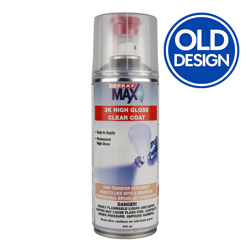 SPRAYMAX Automotive 2K Component High Gloss Clear Coat 400ml x 12 Pack