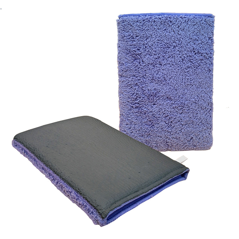 JUICE POLISHES Purple Clay Mitt Microfibre Detatiling Cloth