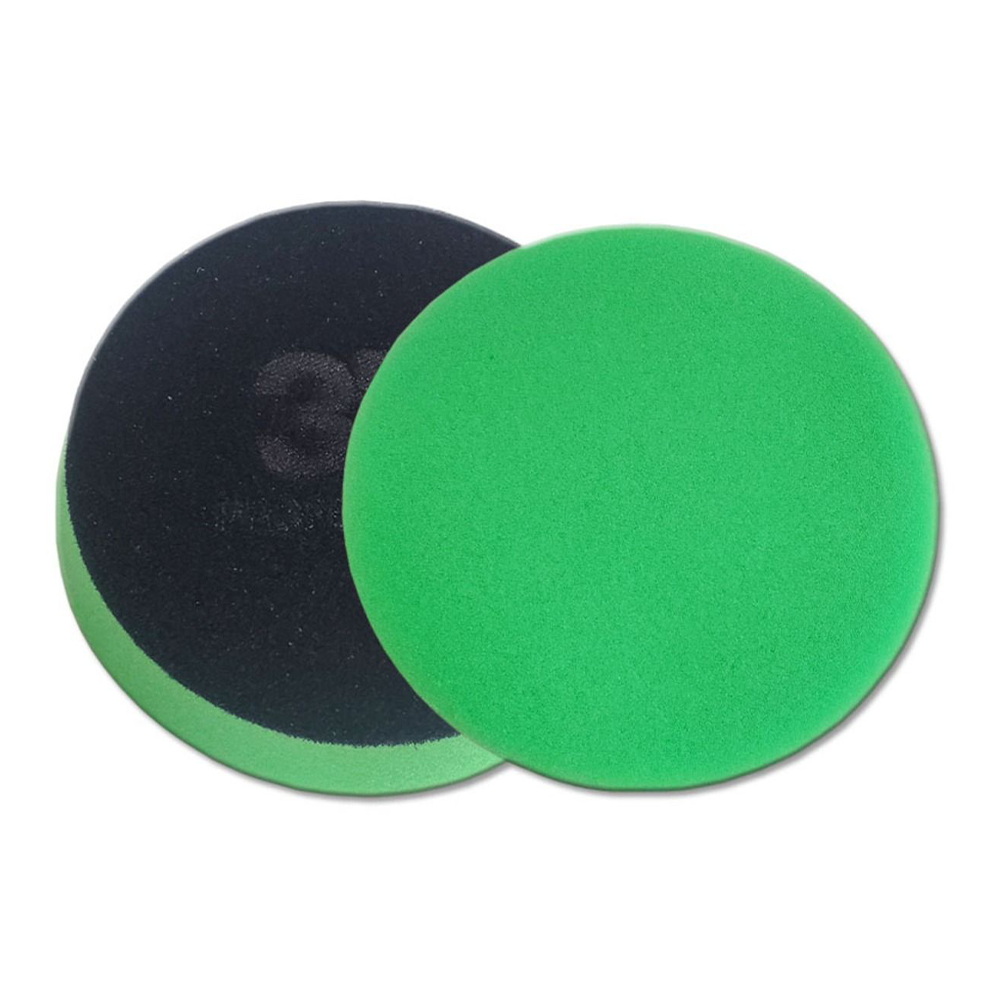 3D Green Foam Cutting Pad 6.5" Hook & Loop Buffing Rotary Orbital