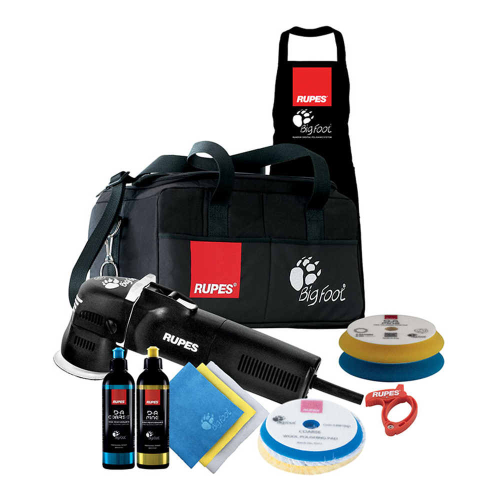 Rupes LHR75E Polisher 75mm Random Orbital 15mm Orbit LUX Kit