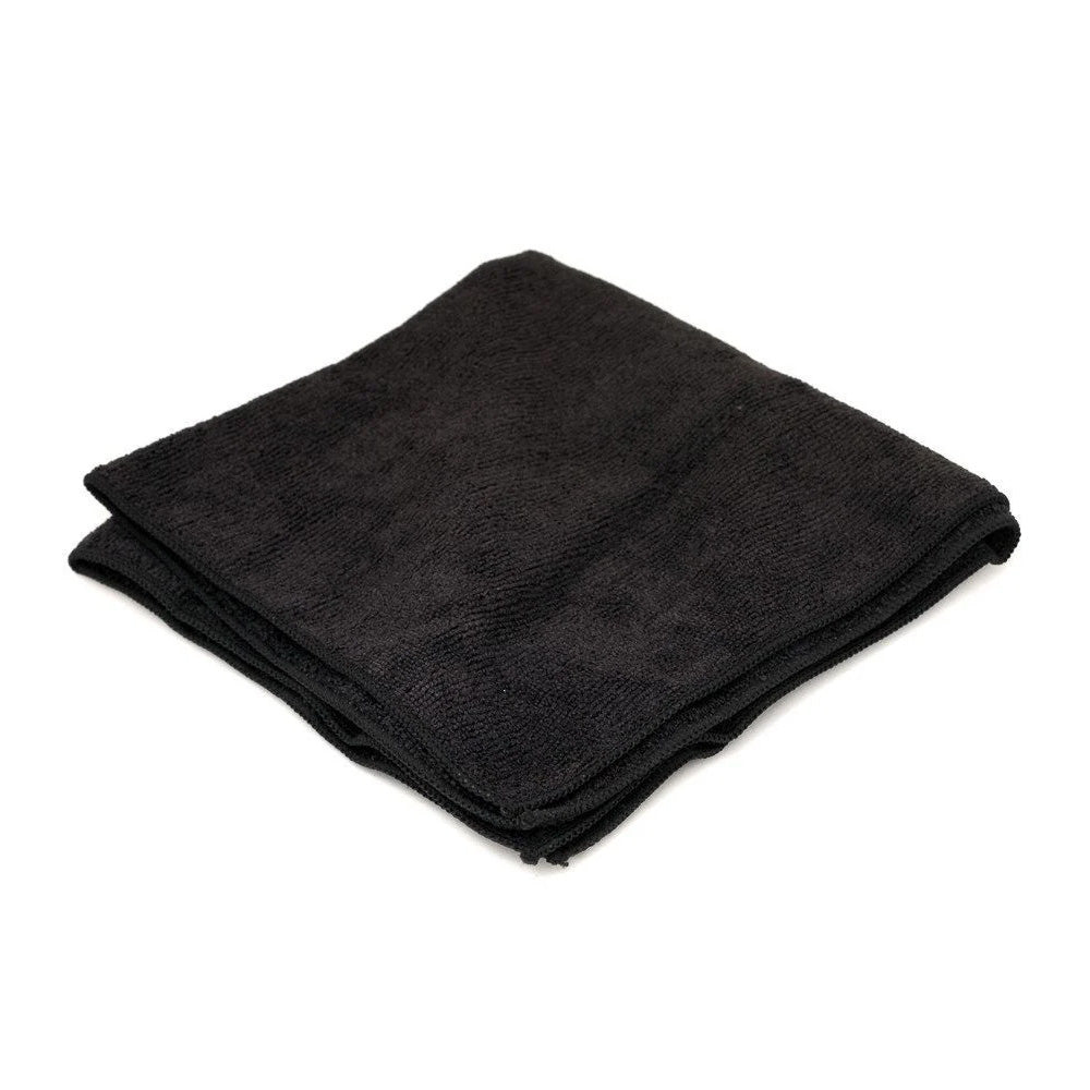 PUREWAX Black Microfibre Cloth 400mm x 400mm x 20 Pack Edgeless Towel