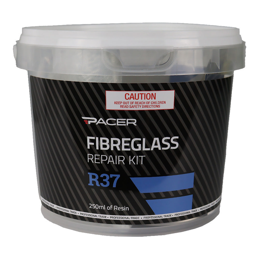 PACER R37 Fibreglass Repair Kit Standard Kit Fibreglass Repair Automotive Marine