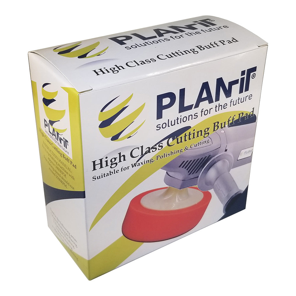 Planit 150mm Foam M14 Buffing Pad Orange For Cutting Polishing Waxing