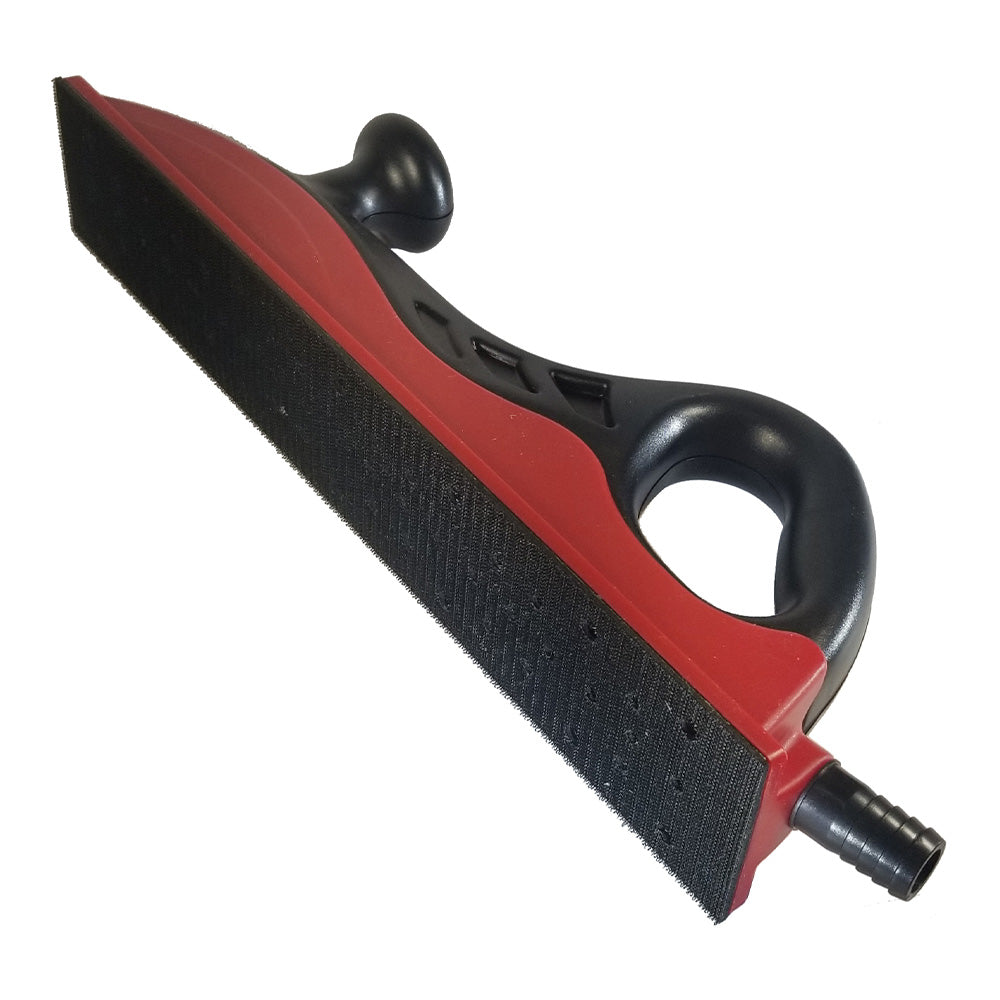 GRP Hand Sanding Block 400mm x 70mm Hook & Loop Vacuum Dust Extraction
