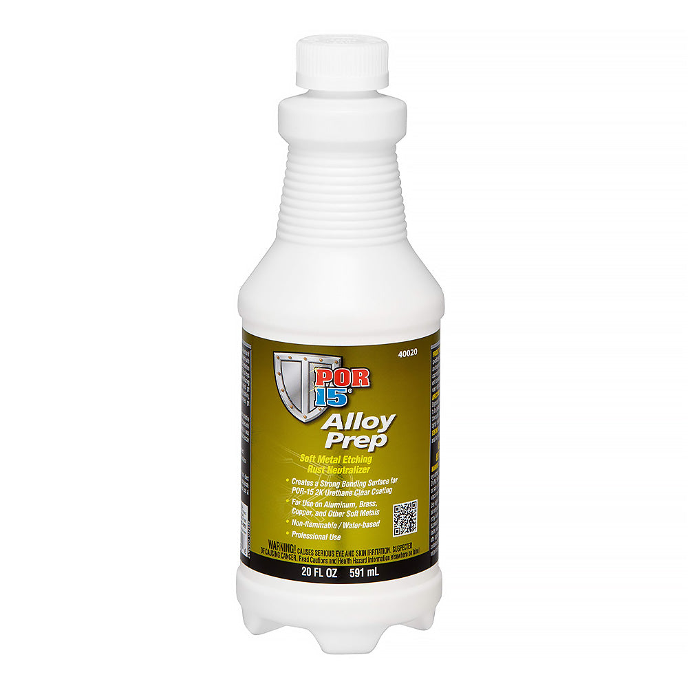 POR15 Alloy Prep Water Based Chrome & Aluminium Adhesion Promoter 20oz 591ml