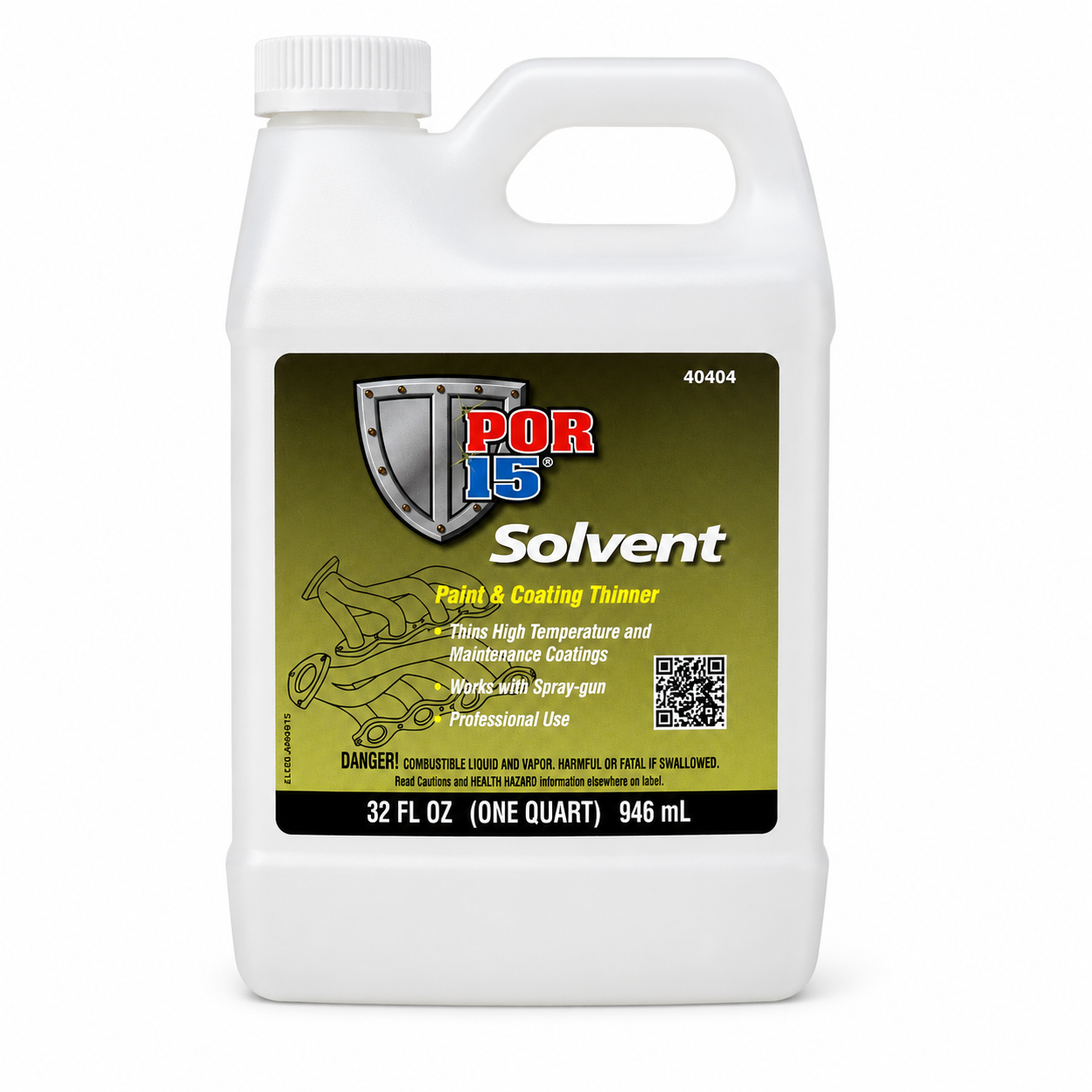 POR15 Solvent 946ml Paint Thinner & Equipment Cleaner