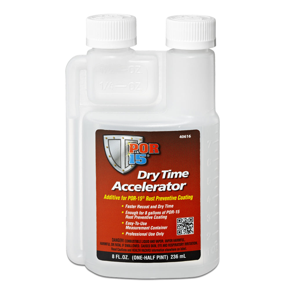 POR15 Dry Time Accelerator 236ml Specialised Additive Rust Preventive